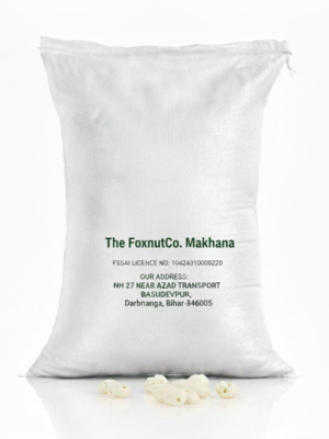 Makhana by kilo ( 5kg ) 6+ SUTA Handpicked